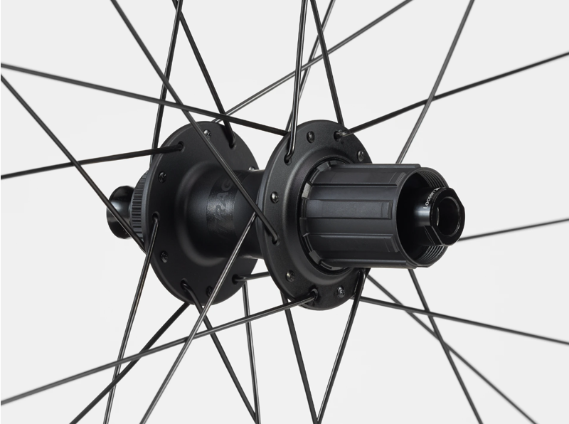 Bontrager Paradigm Comp TLR Disc 700c Rear Road Wheel in Black-1